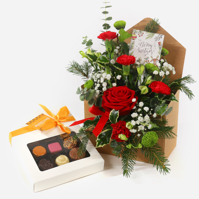 Letter to Santa - Flowers including Chocolates.
